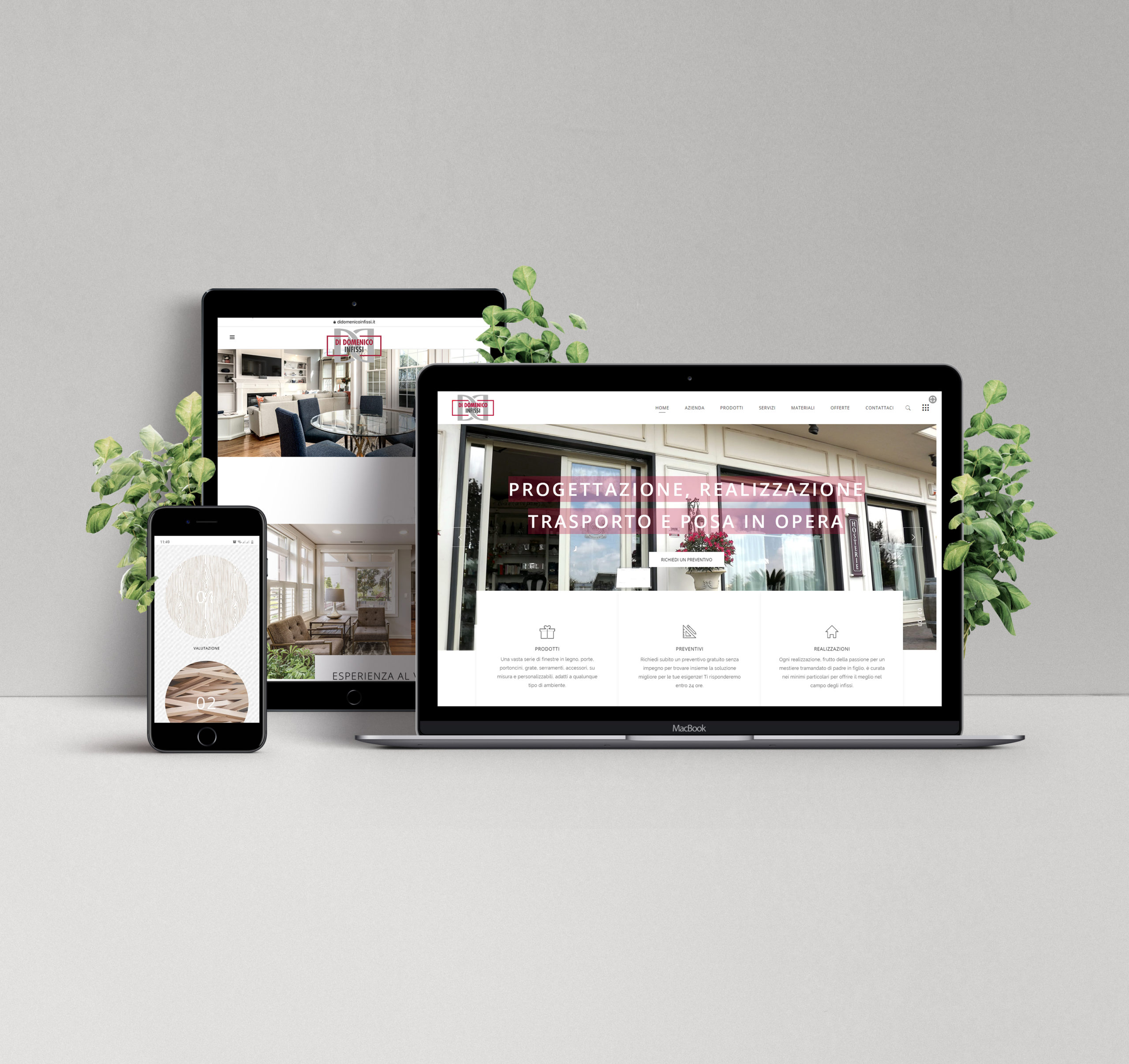 Web-design-showroom-infissi-Roma